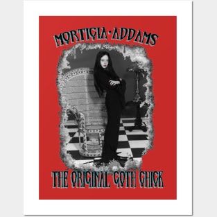 Morticia Addams: The Original Goth Chick v2.0 Posters and Art